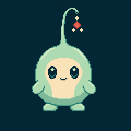 Luna, an expressive pixel AI pet