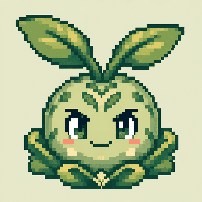 Sprout pixel face
